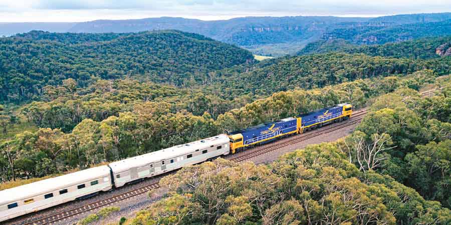 Traversing Australia on the luxury Indian Pacific