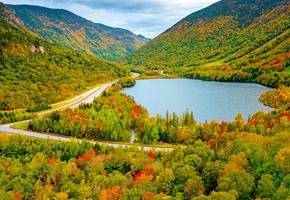 Colorful views of New England in the Fall