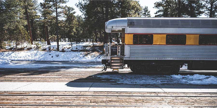 Ride aboard the historic Grand Canyon Railway