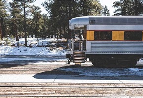 Sunrise in Winter at the Grand Canyon