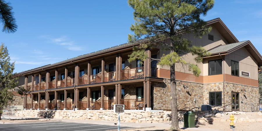 Stay in one of the Grand Canyon’s motor lodges