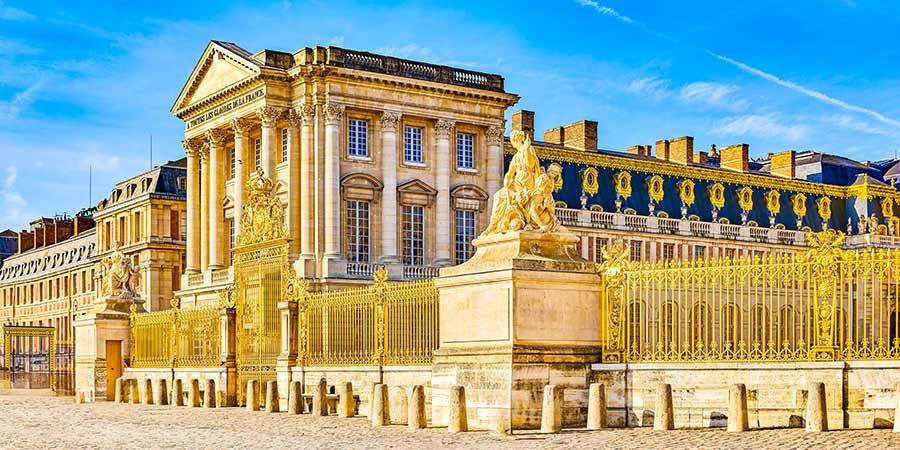 Marveling at the grand Palace of Versailles