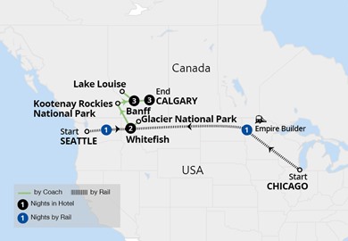 Tour map