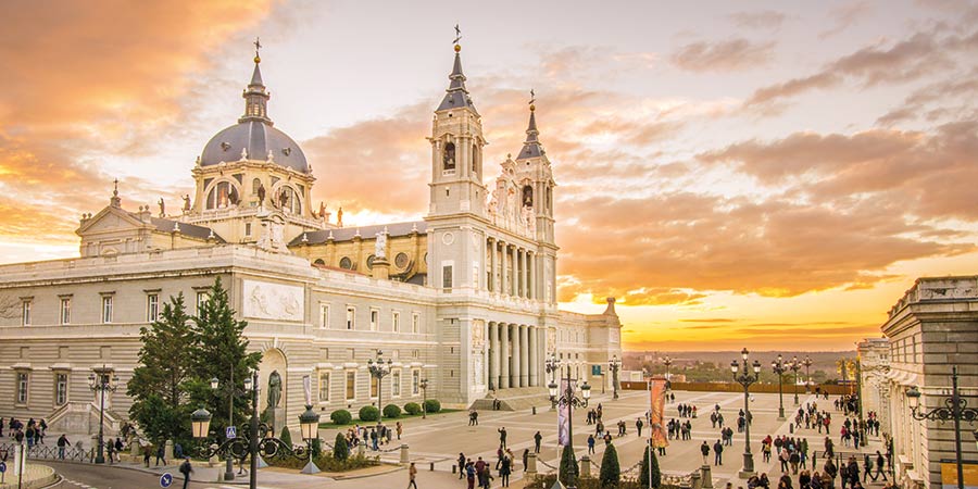 The Almudena Cathedral, Madrid