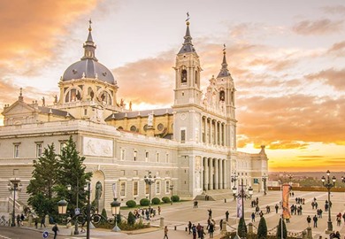 The Almudena Cathedral, Madrid The Almudena Cathedral, Madrid