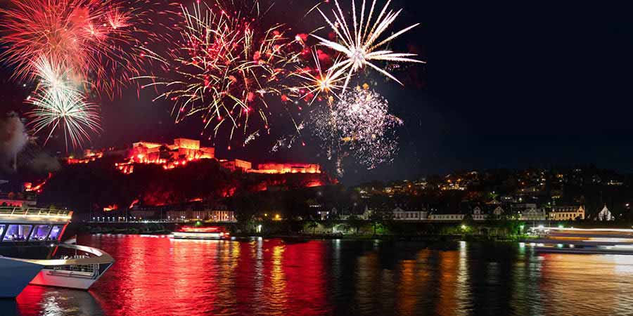 Rhine In Flames Koblenz