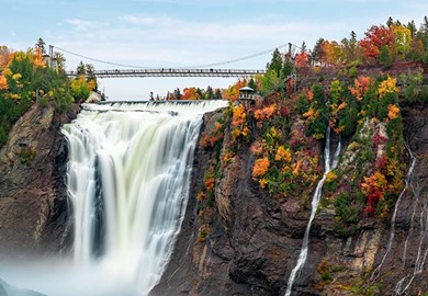 Montmorency Falls, Canada Montmorency Falls, Canada