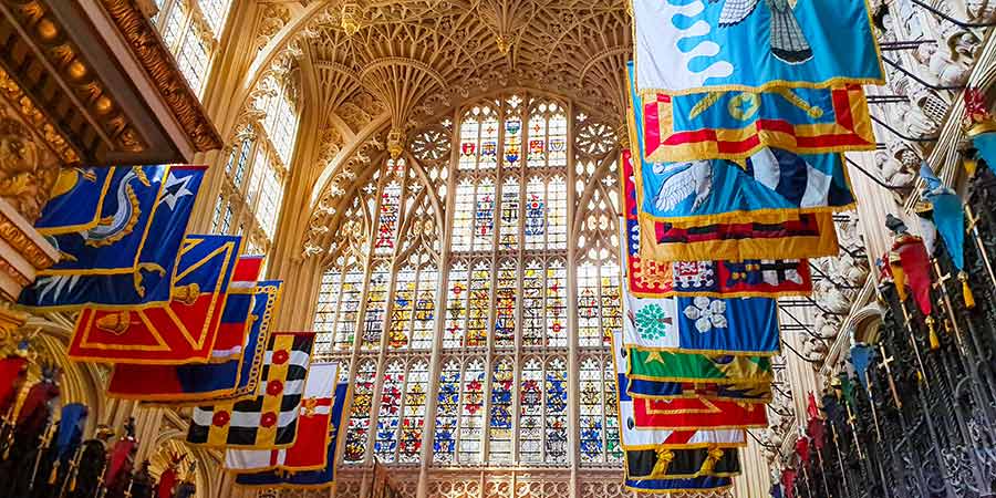 Taking a guided tour of the resplendent Westminster Abbey