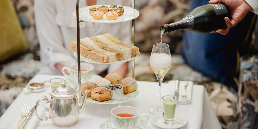 Enjoying exquisite fine dining experiences