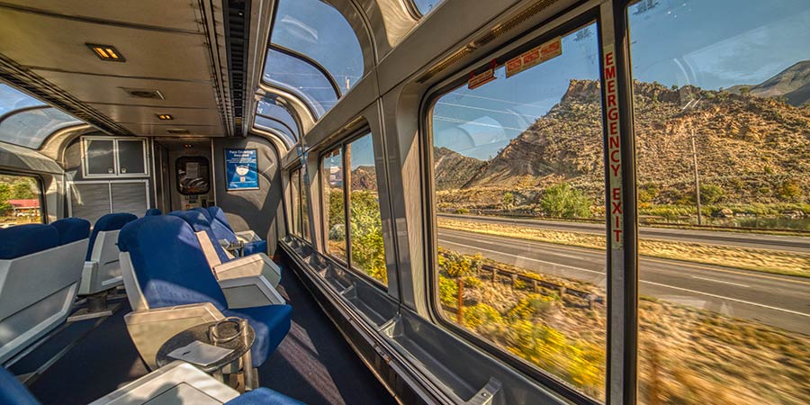 Arriving in Albuquerque aboard the Southwest Chief